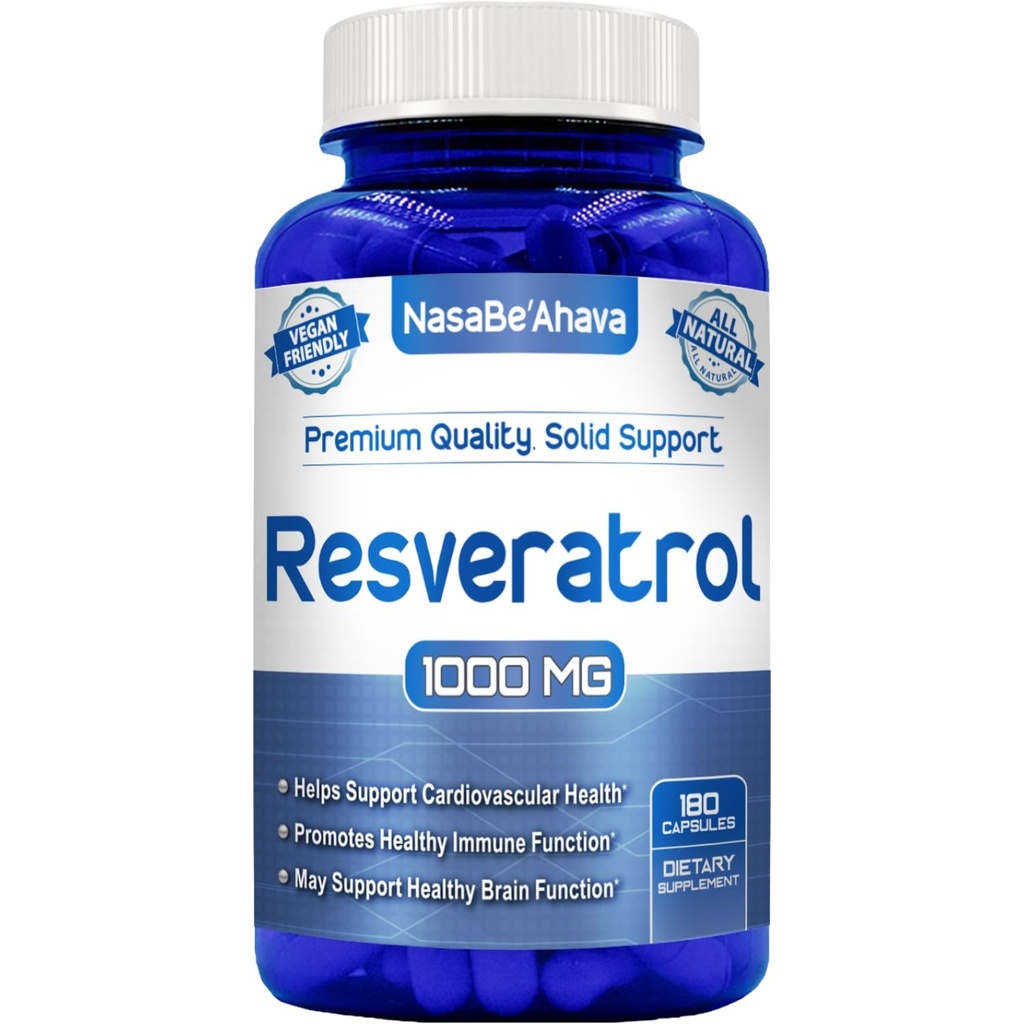 Resveratrol 1000mg Capsules 