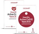 NANOWELL HeartOn Active CoQ10 Kaneka Ubichinol 100 Plus Heart Health Supplement - 30 Softgels X 1 Doos gedurende 1 maand (30 Tellen)