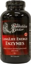 LongLife Energy Enzymes, 3mo Supply-Pancreatin 6X Sterkste Enzyme Pancreas Digestieve Ondersteuning 100% Whole Food-No Synthetics, Trypsin 2500 USP, Chymotrypsin 1000 USP-PROBIOTICS-Turmeric-Herbs