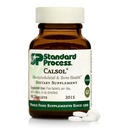 Calsol de procédé standard - Supplément santé musculo-squelettique et osseuse - Supplément nutrition du squelette avec calcium et phosphore - Aides Système nerveux et tissu mou - Vegan & sans gluten - 90 comprimés