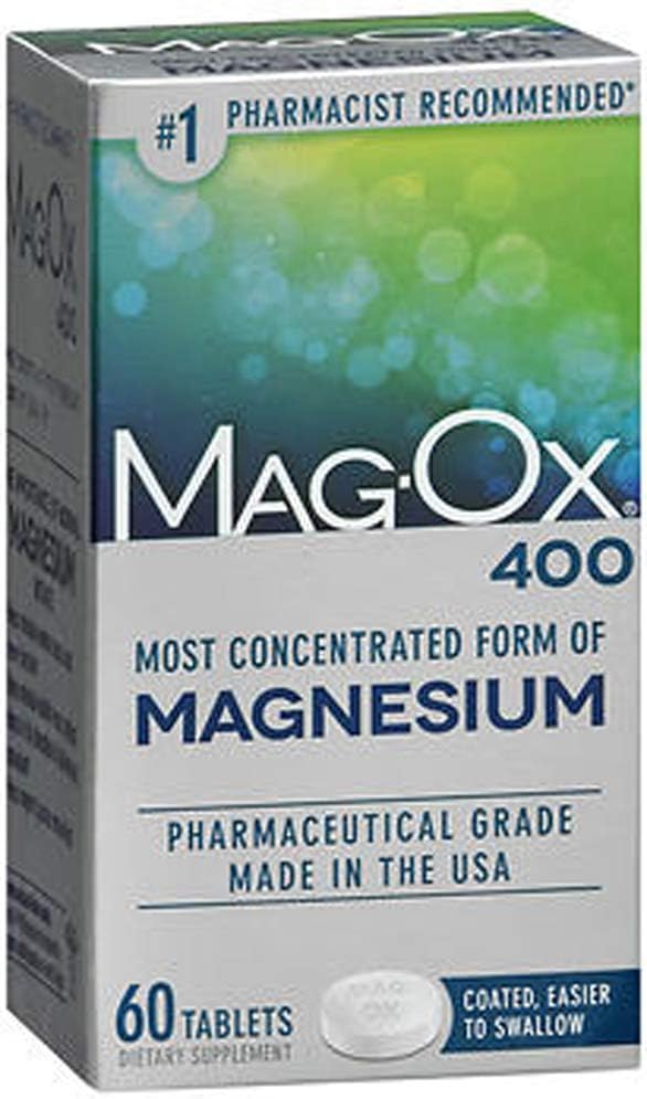Mag-Ox 400 Magnesium, Tablets 60 Each ( Pack Of 3 )