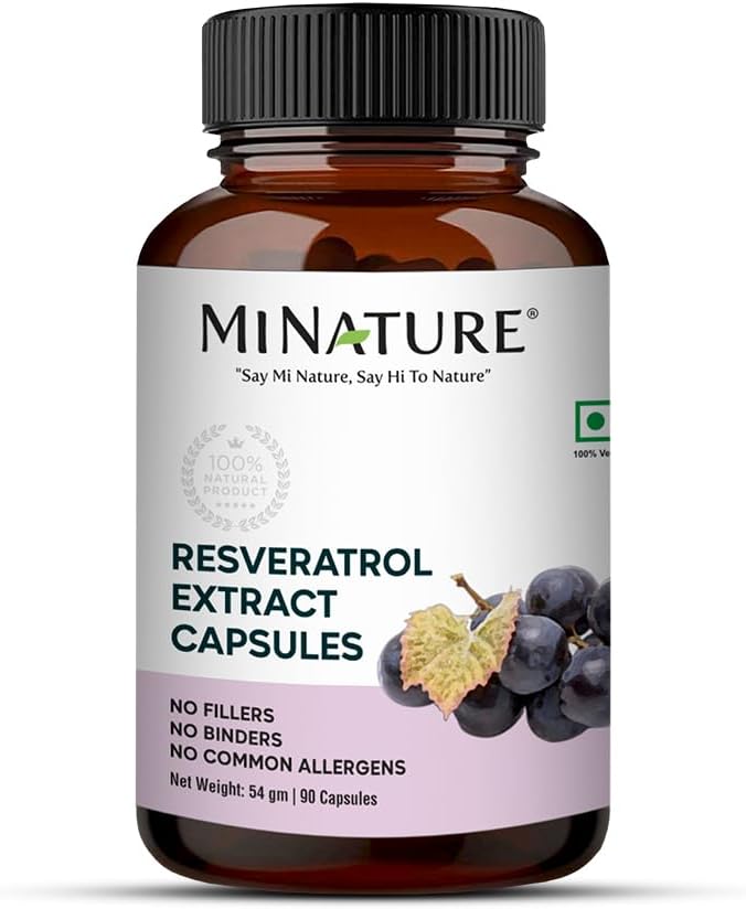 minatuur Resveratrol Extract Capsules 