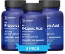 Geronova Research Bio-Enhanced R-Lipoic Acid, 300 mg Capsules - 6 maanden Supply - Stabilized R Alpha Lipoic Acid with Enhanced Absorptie - R Lipoïnezuur Supplement - 180 Tel.