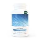 EcoNugenics ecoSleep: Aide au sommeil avec GABA Support Blend, Magnésium, L-Theanine, Niacin – Aide à promouvoir le sommeil profond, Rythmes circadiens sains, Relaxation, Calme – Supplément pour adultes, 60 Capsules
