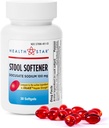 GeriCare Stool Softener Docusaat Natrium 100 mg, Laxatief, 30 Tellen (verpakking van 1)
