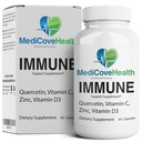 Ivory Caps Immune Support: Quercetin, Vitamine C, Zinc, Vitamine D3
