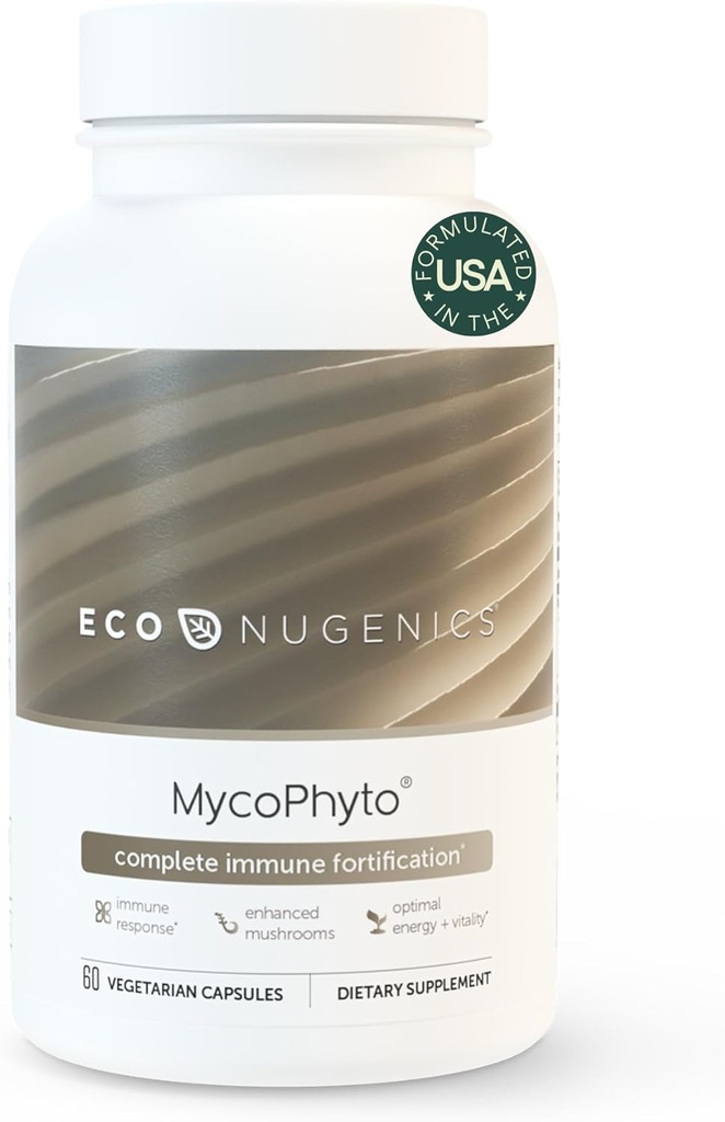 EcoNugenics MycoPhyto Complex: Paddestoelsupplement voor intensieve Immune Support 