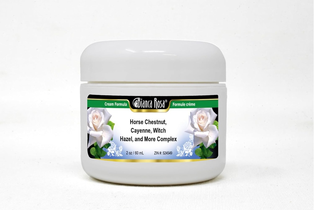 Bianca Rosa Horse Chestnut, Cayenne, Witch Hazel en More Complex Cream (2 oz, ZIN: 524549) - 2 Pack
