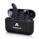 Hoortoestellen, oplaadbare hoortoestellen voor ouderen Volwassenen met Noise Cancelling, 16-Channel Digital Invisible Hearing Amplifier met Volume Control, Portable Charging Case, Black