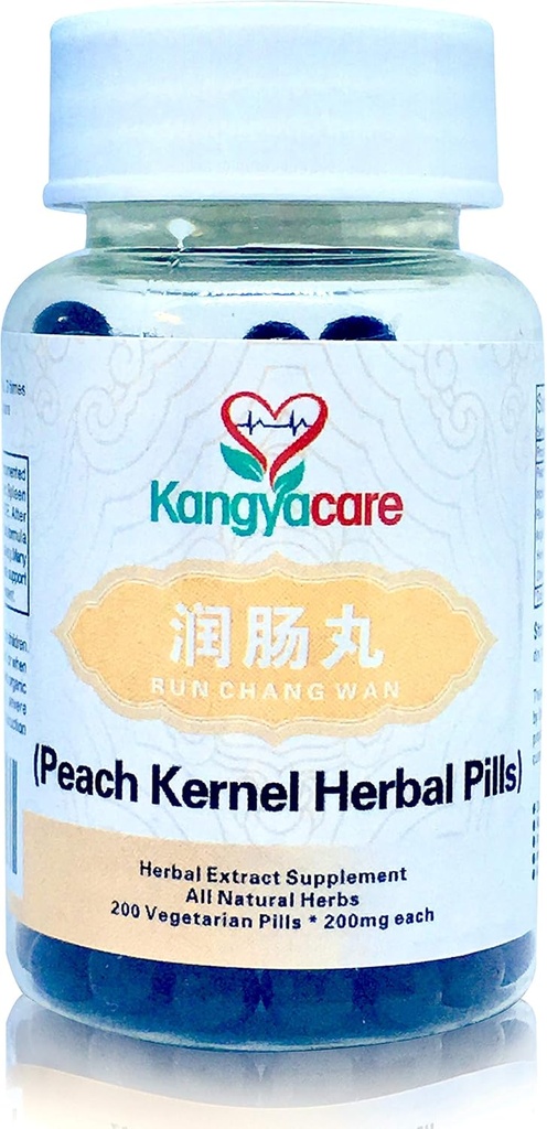 Start Chang Wan-Peach Kernel Herbal Pillen - Constipatie Relief - Moisten & Sluberate Bowels, Assist Hard & Pijnlijke Stools - Ondersteuning Digestieve Gezondheid & Detox - Alle Natuurlijke - 200 Ct (1)