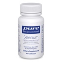Pure Encapsulations Selenium - 200 mcg - voor een gezonde celfunctie, immuunsysteem en antioxidantenbescherming - Mineraalsupplement - Veganistisch en glutenvrij - 60 capsules