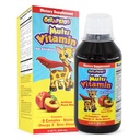 GirafKids Liquid Multivitamine voor kinderen Leeftijd 4+, 8oz - Dagelijkse Child Vitaminen met Biotine, Vitamine A, B Complex, Foliumzuur, Omega-3 & Beta Glucan - Dieetsupplement voor kinderen Groei en energie