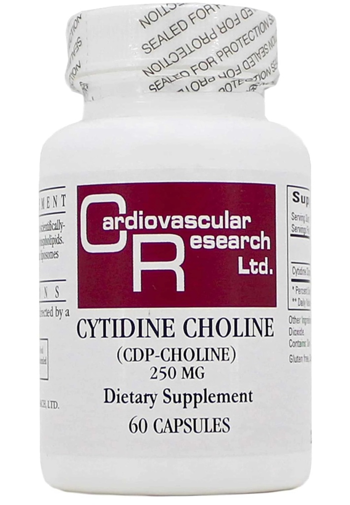 Ecologische formules - Cytidine Choline 250 mg 60 doppen [Gezondheid en schoonheid]