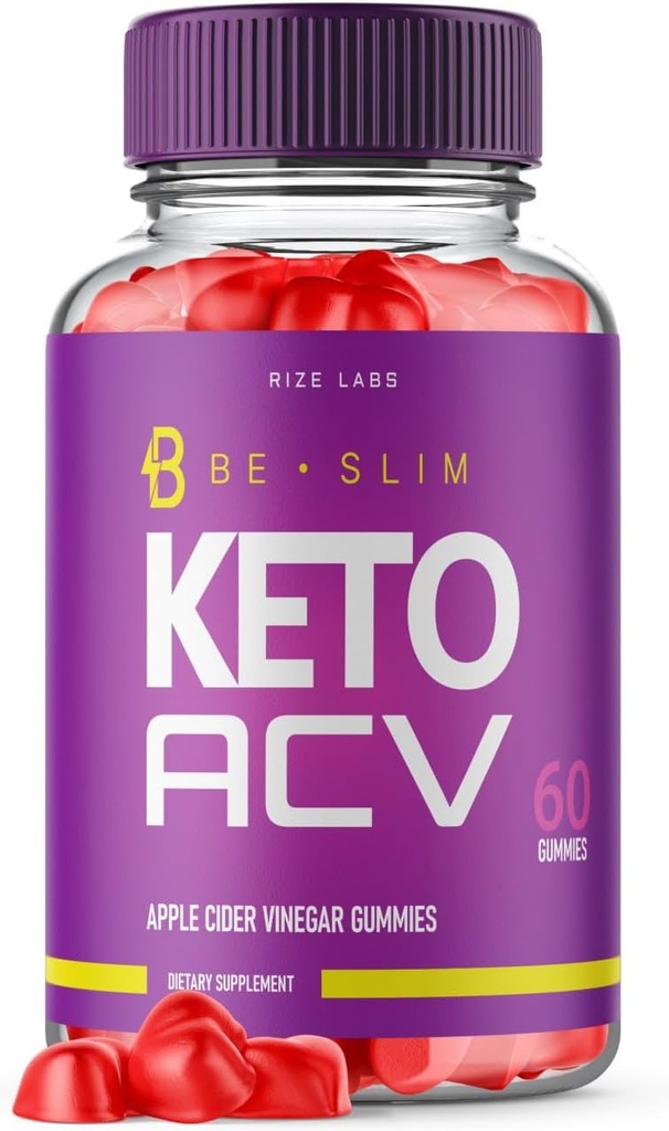 les laboratoires de taille être mince Keto ACV Gummies pour la perte de poids avancée, la condition physique essentielle et des objectifs de longévité, BeSlim supplément pour augmenter les niveaux d'énergie (60 Gummies)