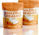 Superfoods Company Amazing Creamer with Collageen - Keto Creamer-Hyaluronic Acid & MCT Oil - Brain Boost & Curbs Cravings - Supports Healthy Skin & Hair - Diet-Friendly [60 Servings] [Salted Caramel]