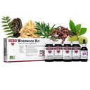 Kroeger Herb Products, Wormwood Herb Supplement Kit, Noix noire, Clove, Quassia, Worm Wood Detox Cleanse - Capsules, Non-OGM, Sans gluten, Pas de conservateur ou de remplissage, Fabriqué aux États-Unis