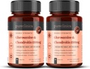 pureclinica 1500mg Glucosamine HLC en Chondroitin x 360 tabletten (2 flessen van 180) - 12 maanden levering. De meest effectieve en bioactieve: Chondroitine 90%, Glucosamine HCL 83,1%