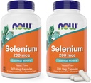 Selenomethionine Mineral Supplement for Women & Men - Veg Caps, Non-GMO, Vegan Friendly, Yeast-Free