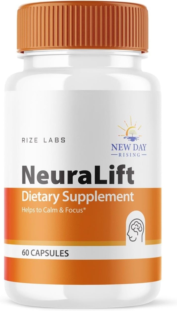 Neuralift Supplement, Neuralift Organic Memory Supporting Formula, Neuralift to Reduce The Negative Effects of Brain Fog, Neuralift Used to Boost Memory, Neurara Lift Reviews (60 Capsules)