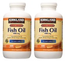 Kirkland Handtekening Hgar Fish Oil Concentrate 2 Pack, 400 Count (Pack of 2)