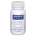 Pure Encapsulations B12 Folate - Energy Supplement to Support nerves, Energy Metabolisme & Cognitive Support* - with Vitamin B Folate as Metafolin - 60 Capsules