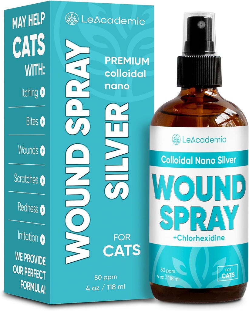 Cat Wound Care Spray is perfect met Cat Cone 