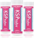 Tous les suppléments naturels d'hydratation et de santé rénale pour combattre la formation de cristaux d'oxalate de calcium, très Berry-3 Pack