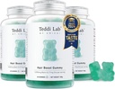 Unichi Hair Growth Gummies 3-pack, 5200mcg Biotin Geformuleerd met zink, Pantotheenzuur en vitamine A, C, E voor sterkere en dikker haar voor vrouwen, (180 Tel.)