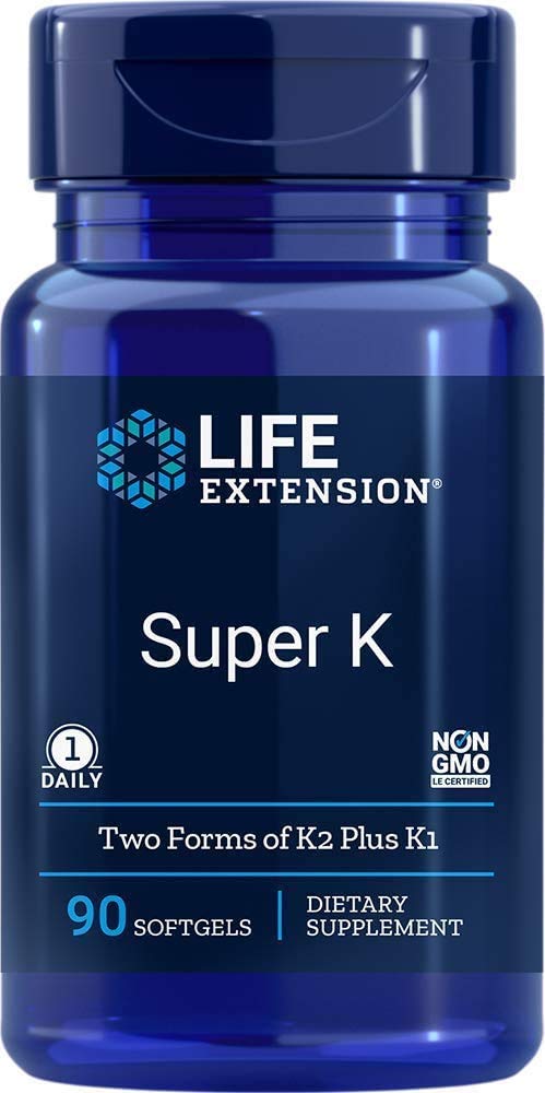 Super K avec complexe avancé K2 - 90 ct