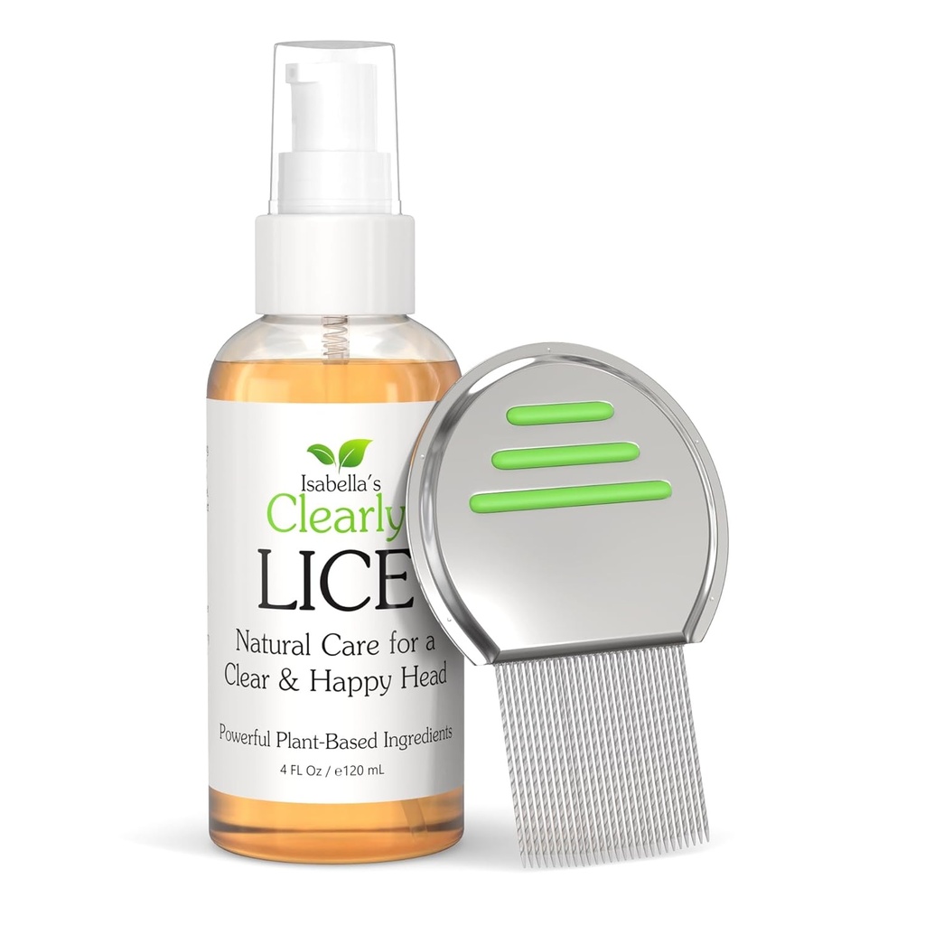 Isabella's duidelijk LICE, Blend of Natural and Essential Oils 