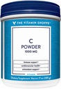De Vitamine Shoppe Vitamine C Poeder 1000MG, Antioxidant die Immuun en Cardiovasculaire Gezondheid ondersteunt (17 Ounces Poeder)