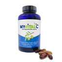 MyVitalC Pure ESS60 Extra Virgin Olive Oil Softgel Capsules - Supplément antioxydant à haute résistance avec huile d'olive pure - Supplément oral - Suppléments pour hommes et femmes - 180 Softgels