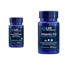 Levensverlenging Curcumine Elite Turmeric Gember Extract & Vitamine D3 5000 IE Softgels - Gezonde ontstoken immuunrespons en Bone Brain Health - 30 & 60 Tel.