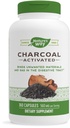 Nature's Way Geactiveerde Charcoal, Bind Ongewenste Materialen en Gas in de Digestive Tract*, 560 mg per 2-Capsule Serving, 360 Capsules (Verpakking mei Vary)