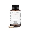 Formule capillaire JSHealth - Vitamines pour la croissance des cheveux et l'énergie avec le zinc et l'iode - Supplément de perte de cheveux pour les hommes et les femmes (60 capsules)