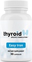 Easy Iron: Doctor-Formulated High Potency Iron Supplement for Enhanced Energy & Wellness, Gentle on Mtomach, Ideaal voor Thyroid & Anemia Support, Non-Constipating, Daily Boost