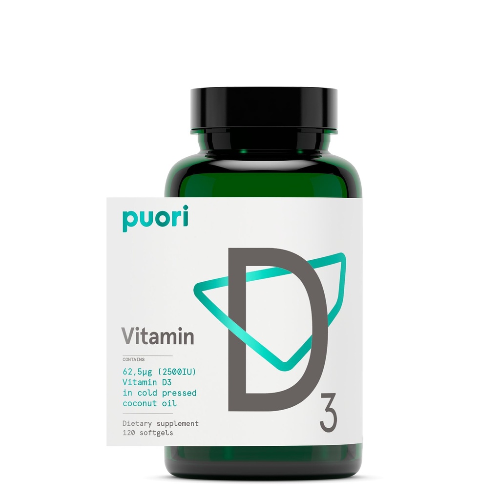 Vitamine D3 Supplement met biologische Kokosolie voor optimale absorptie 