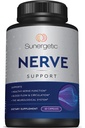 Premium Nerve Support Supplement met Alpha Lipoïnezuur (ALA) 600 mg, Acetyl-L-Carnitine (ALC) en Benfotiamine - Zenuwondersteuningsformule voor gezonde circulatie, voeten, handen en tenen - 60 capsules