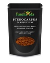 Ayurveda Pterocarpus Marsupium Powder (227g / 8 oz) Vijaysar Powder, Bijasar Churna, Indian Kino Tree Wild Gemaakt, Glutenvrij, Lactosevrij, GGO-vrij, Pure Kruidendieet Supplement.