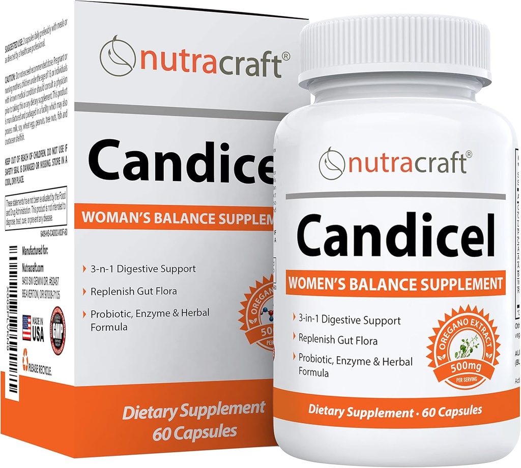 Nutracraft Candicel #1 Intestinal Flora Supplement 