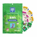 Stickers NATPAT Zen Patch Calmer l'humeur pour les enfants et les adultes - sans produits chimiques et médicaments, support d'humeur pour la relaxation, le calme et la régulation de l'émotion - BuzzPatch Natural Patch (24 Pack)