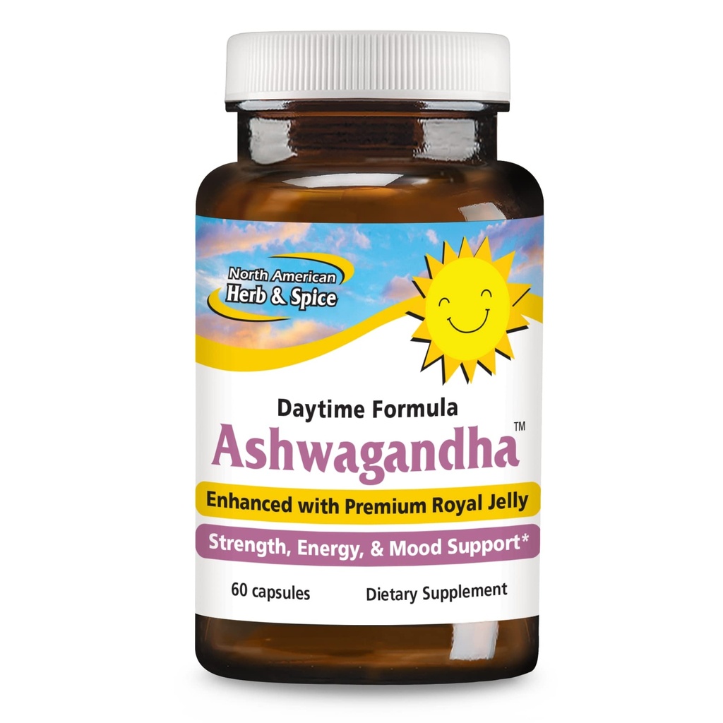 NOORD AMERIKAANSE HERB & SPICE Ashwagandha 60 Caps