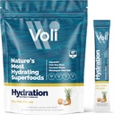 Voli Electrolytes Powder Packets No Added Sugar Electrolyte Drink Mix for Hydration 