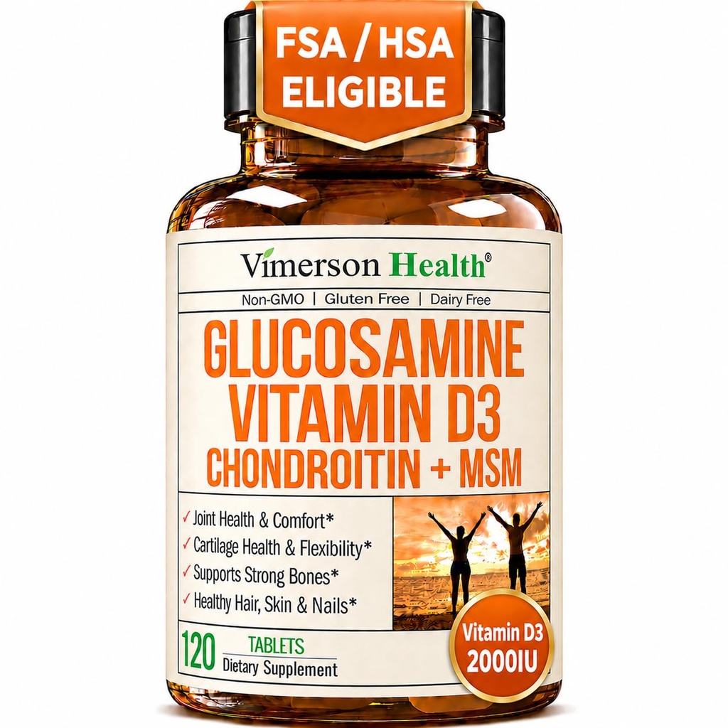 Glucosamine Chondroïtine met vitamine D3 2000IU 