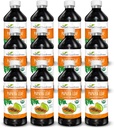 Papaya Leaf Extract Bloedplaatjes Ondersteuning - 15x sterkte - Natuurlijke bloedplaatjes Booster & Digestieve hulp - Organisch Liquid Extract - 16oz sap - Geval Aantal (12) - Kruidengoedheid
