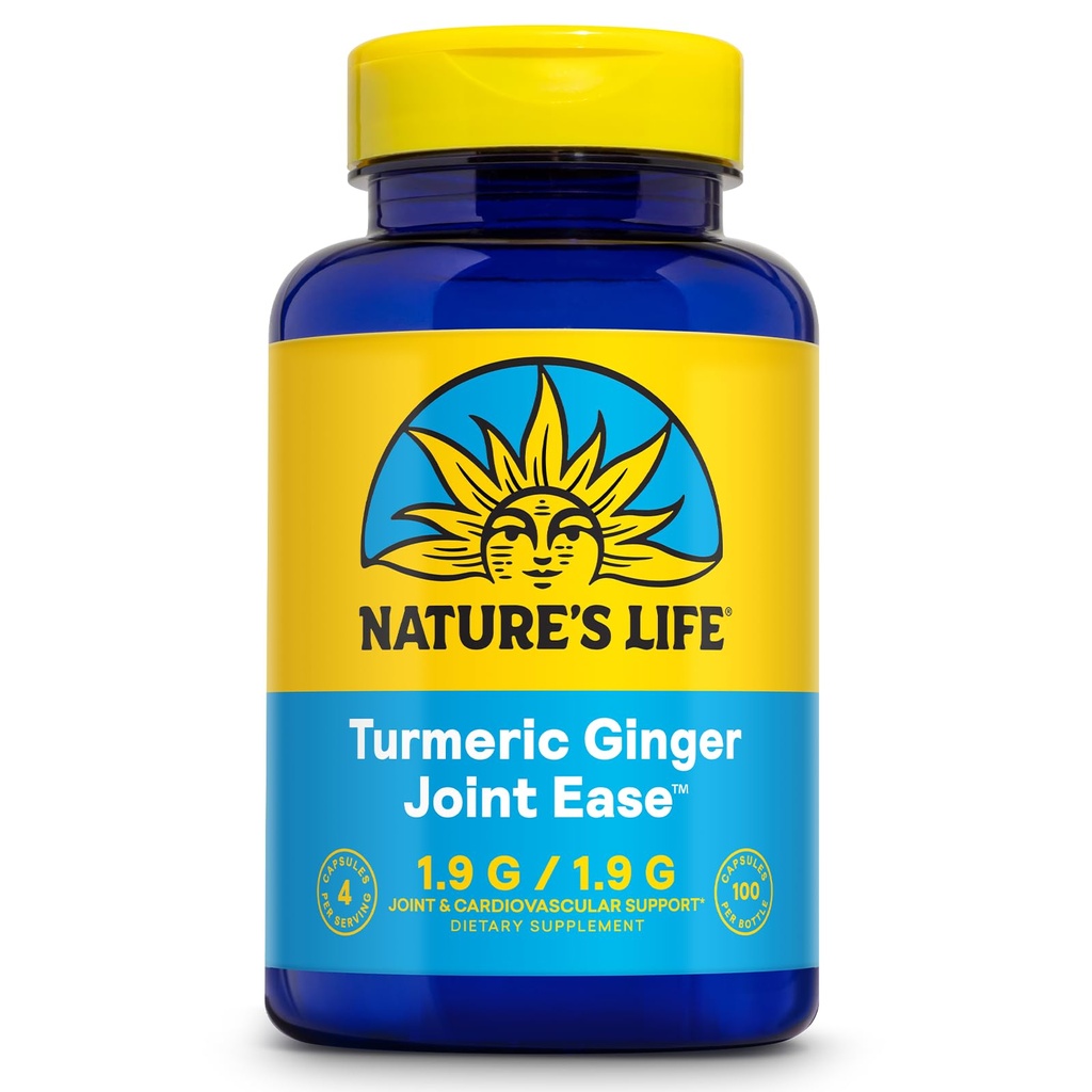 Nature's Life Turmeric Ginger Joint Aase 