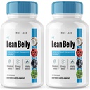 rize labs (verpakking van 2 Lean Belly Juice Powder Capsules, Juice Formula Pills for Advanced Weight Loss, Superfood Supplement to Cleanse and Detox, Reviews (120 Capsules)