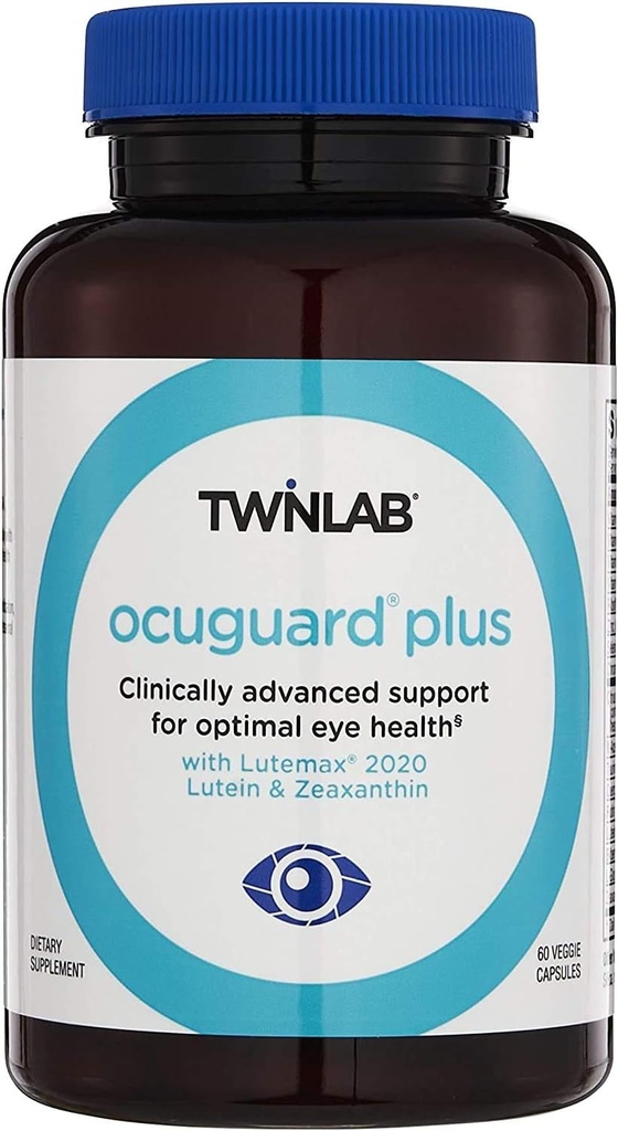 Twinlab Ocuguard Plus - Eye Supplement met zink, vitamine A, C & D - 60 Veggie Capsules