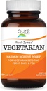 Real-ZymesTM Vegetarische Digestieve Enzymen Supplement met Probiotica voor betere spijsvertering - Natuurlijke ondersteuning voor verlichting van opgeblazenheid, gas, Belching, diarree, constipatie, IBS, enz. - 90 Caps