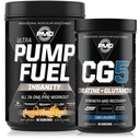 PMD Sport Ultra Pump Fuel Insanity - Pre-workout - Tropical Orange Mango (30 Servings) Sport CG5 Premium Creatine en L-Glutamine Poeder (60 Servers)